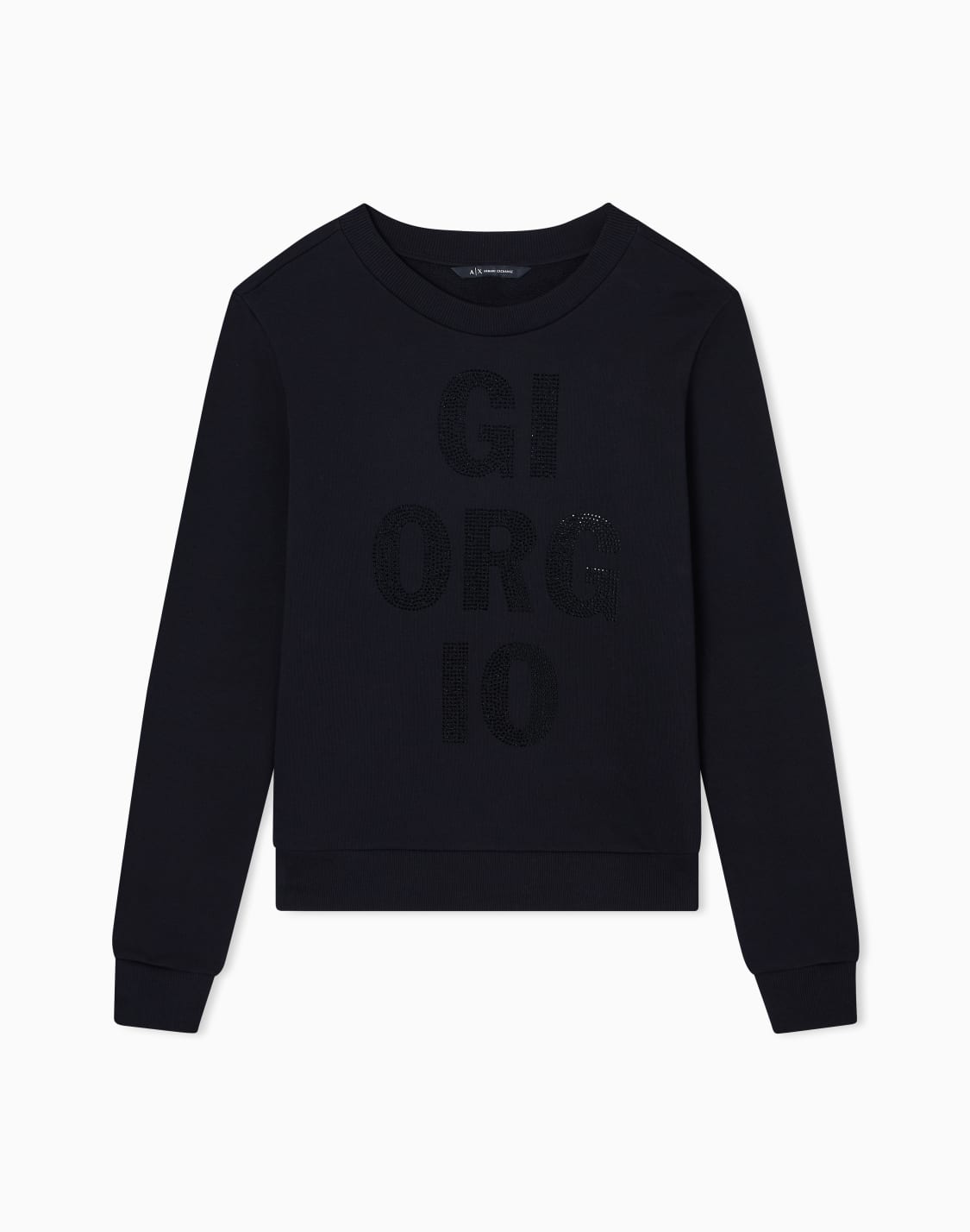 sweatshirts-without-hood-black--armani-exchange
