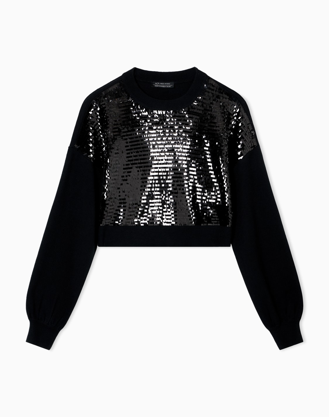 jumpers-black--armani-exchange