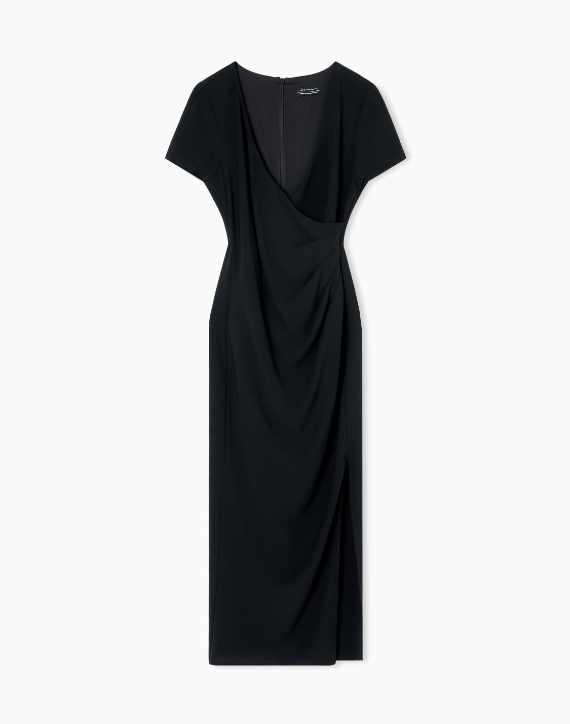 long-dresses-black--armani-exchange