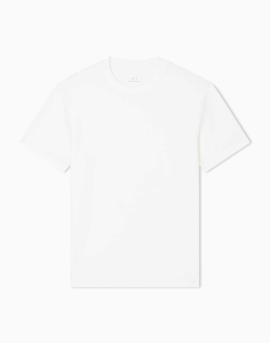 オルオバジャカドロゴ-半袖クルネックtシャツ-ホワイト--armani-exchange