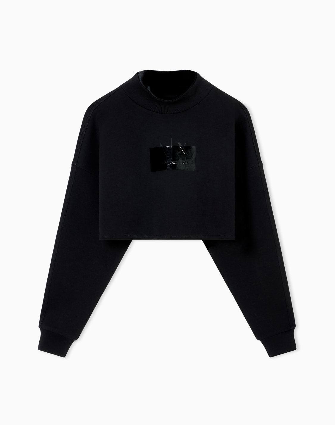 sweatshirts-ohne-kapuze-schwarz--armani-exchange