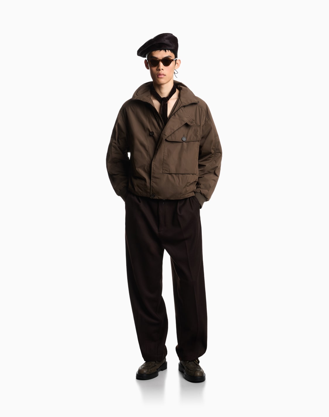 nylon-blouson-with-oversized-pocket-brown--emporio-armani
