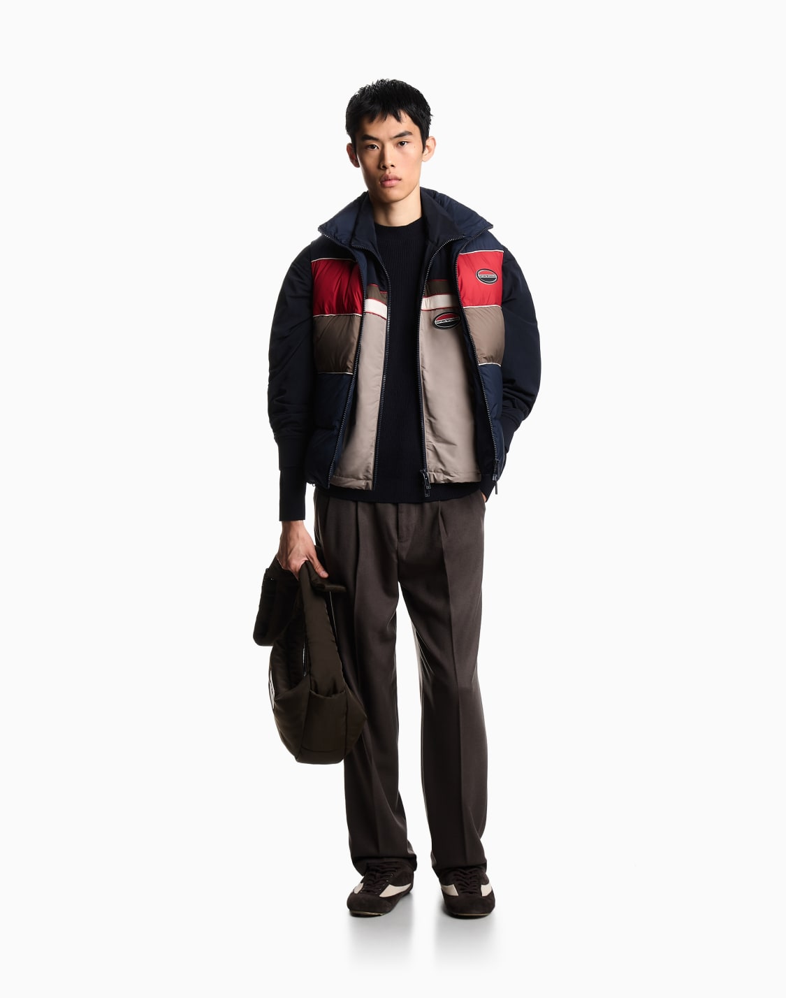 pullover-aus-schurwolle-mit-patentmuster-marineblau--emporio-armani
