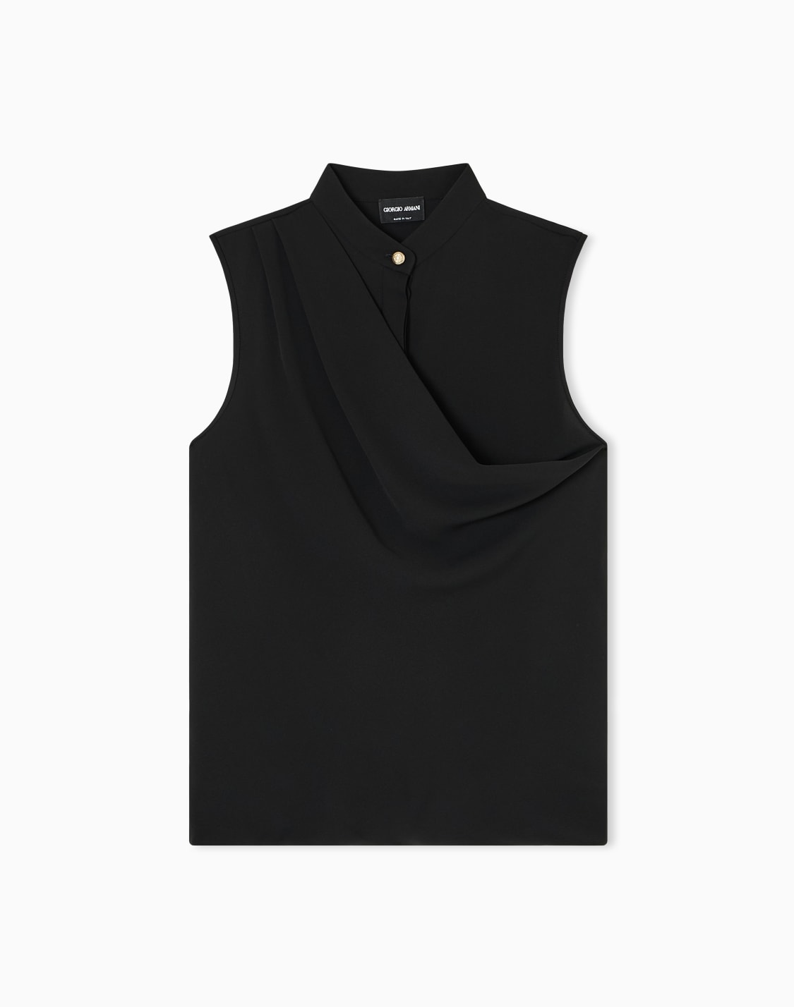 draped-top-in-triple-silk-georgette-black--giorgio-armani