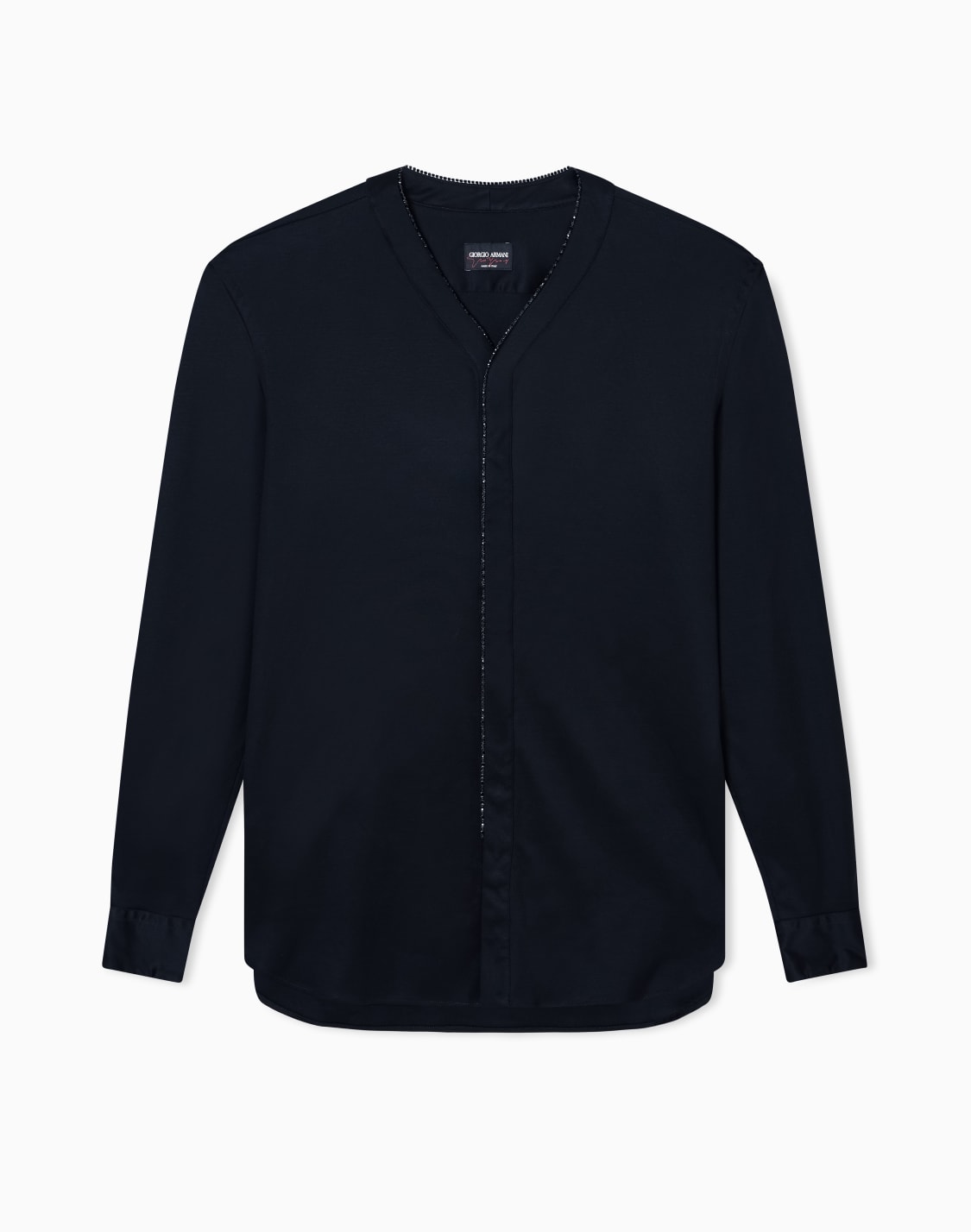 chaleco-de-abotonadura-sencilla-giorgios-de-crep-de-lana-negro--giorgio-armani