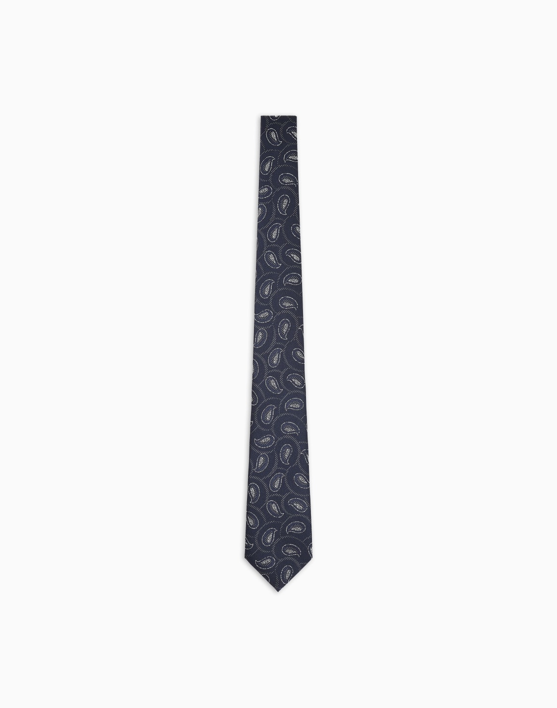 シルクネクタイ-ペイズリジャカド-ブル--giorgio-armani