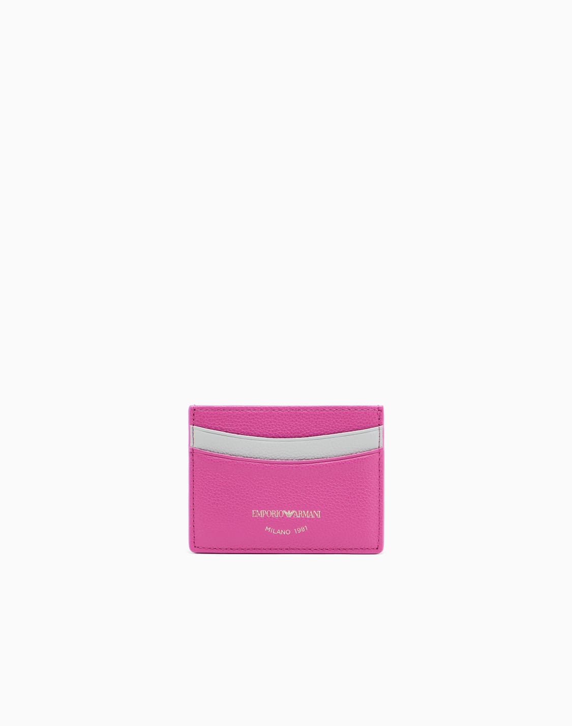 カドホルダ-タンブルレザ-ピンク--emporio-armani