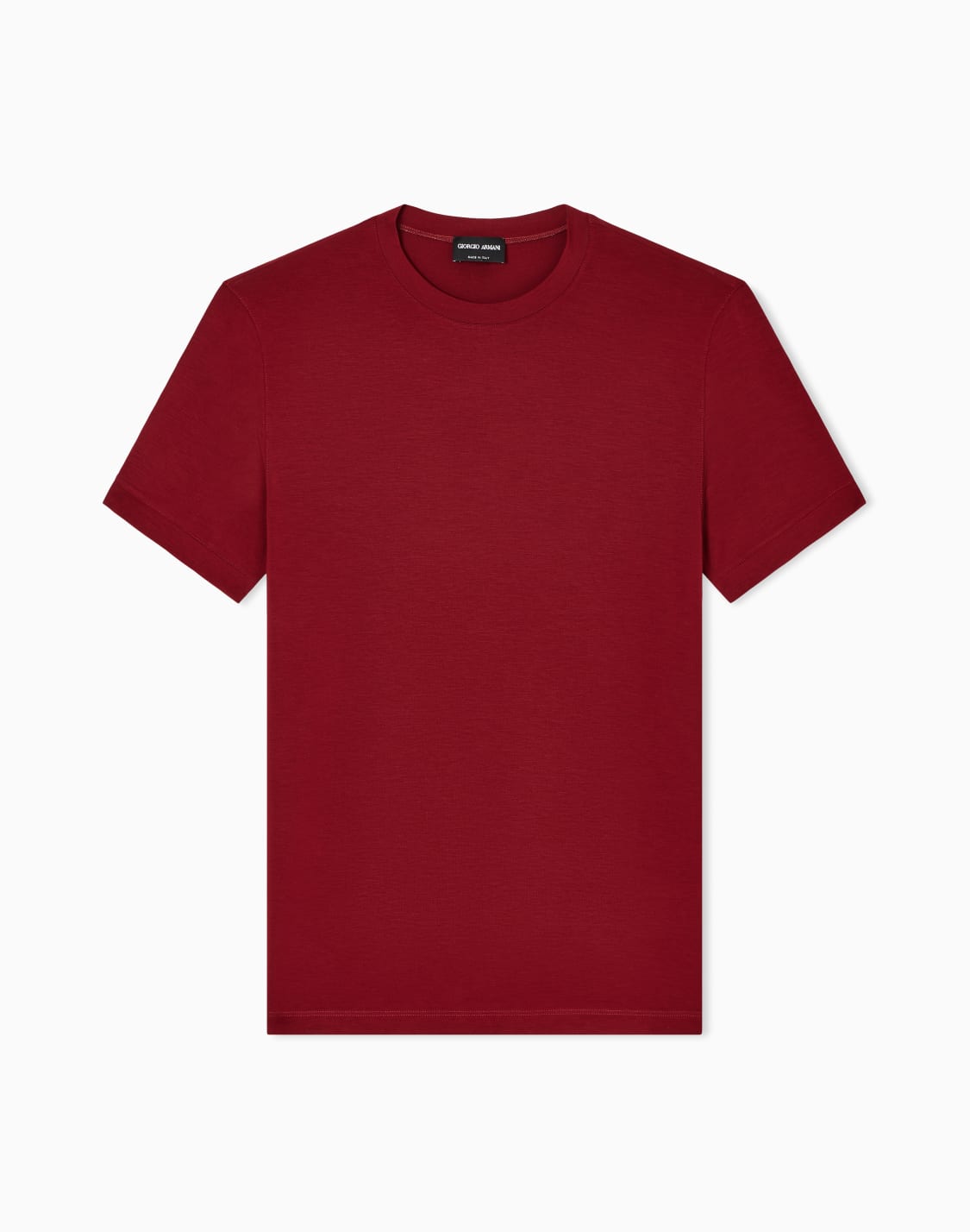 crew-neck-short-sleeved-t-shirt-in-stretch-viscose-jersey-red--giorgio-armani