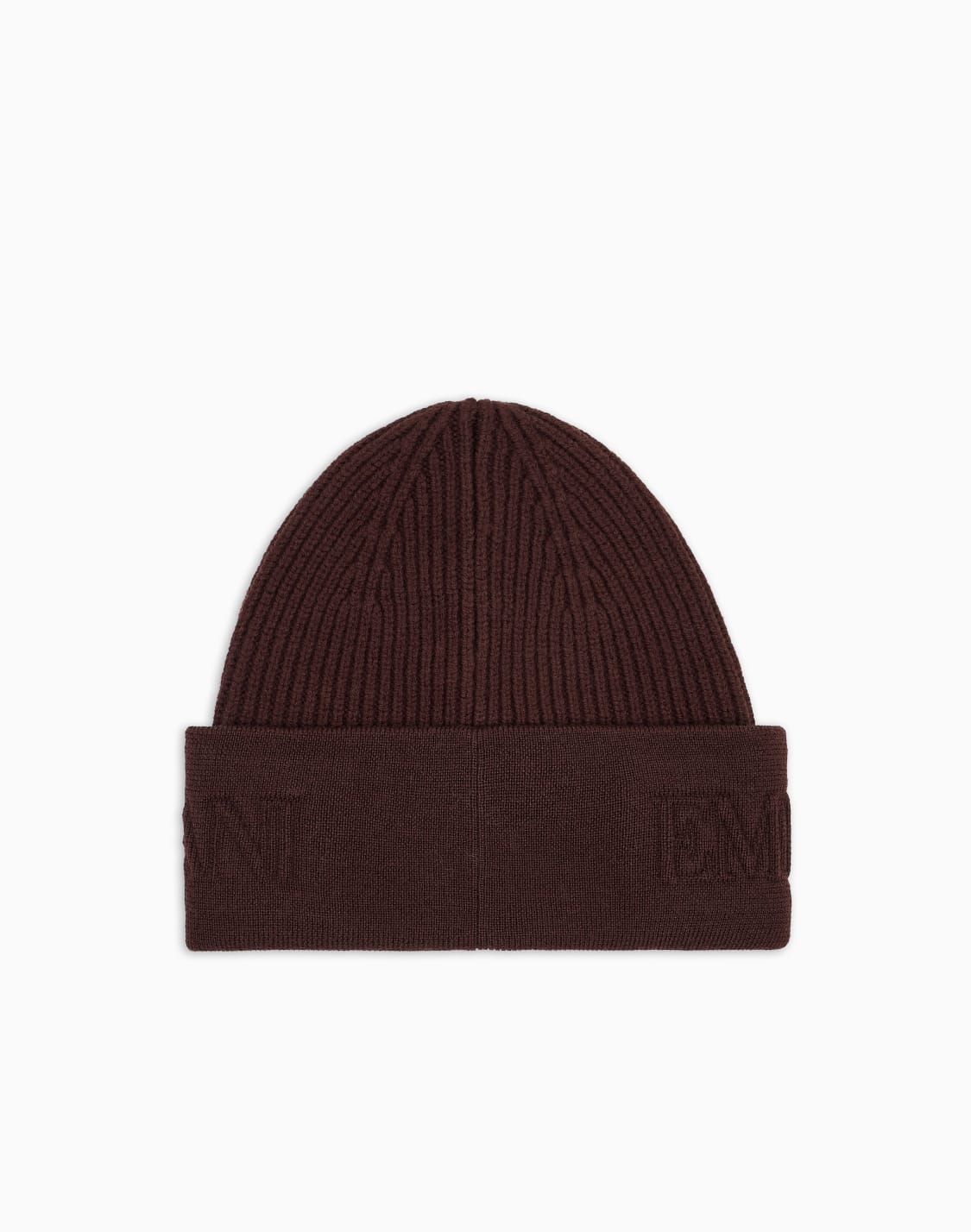 wool-beanie-with-logo-brim-brown--emporio-armani