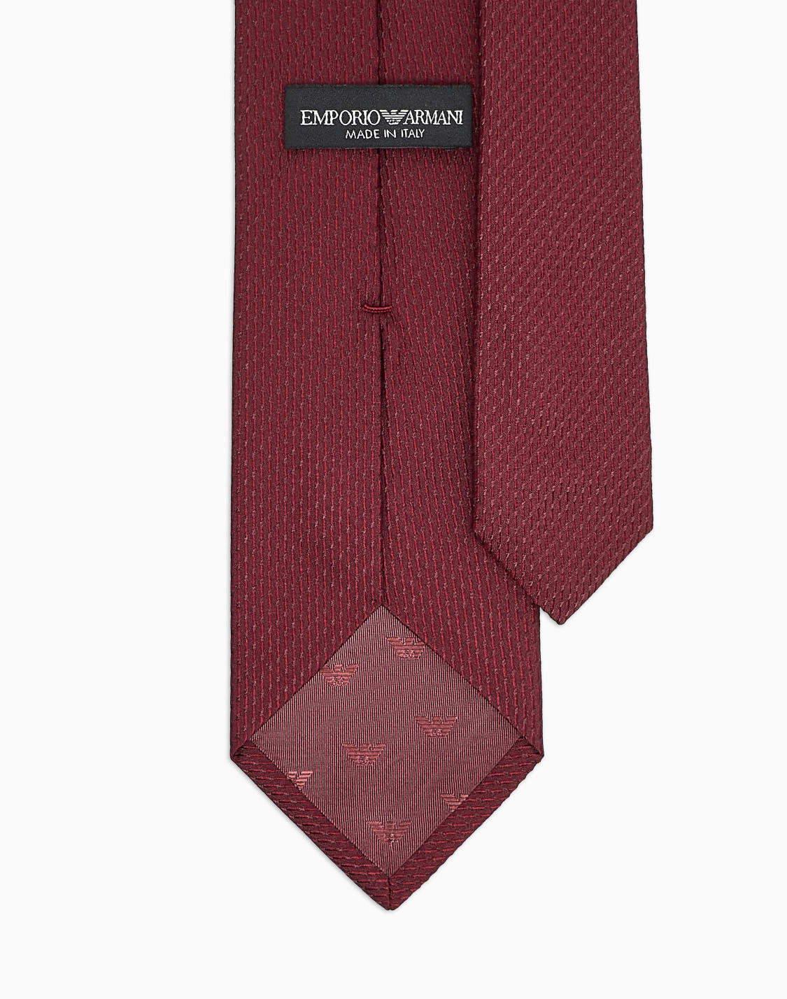 corbata-de-seda-pura-microadamascada-burdeos--emporio-armani