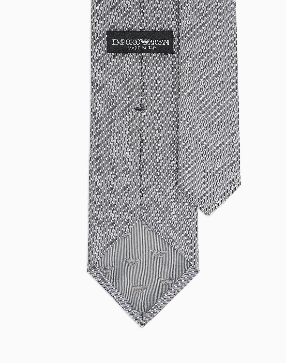 cravate-en-pure-soie-micro-texture-gris--emporio-armani