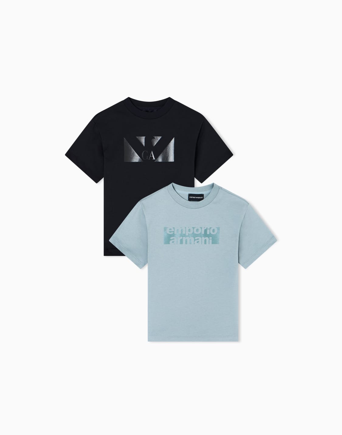 asv-tシャツ2枚セット-ジャジ-ネイビブル--emporio-armani