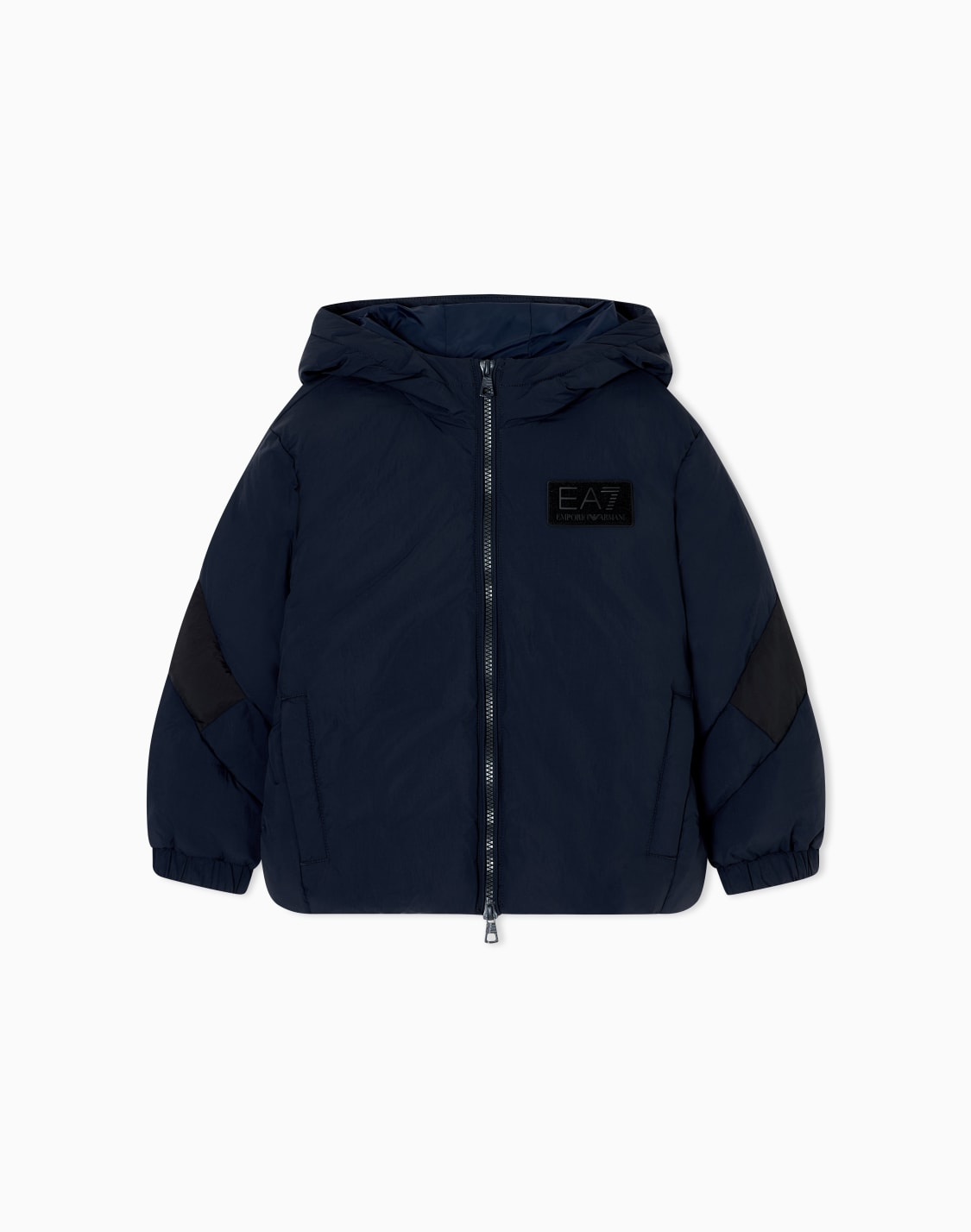 boy-padded-jacket-in-nylon-with-hood-navy-blue--ea7