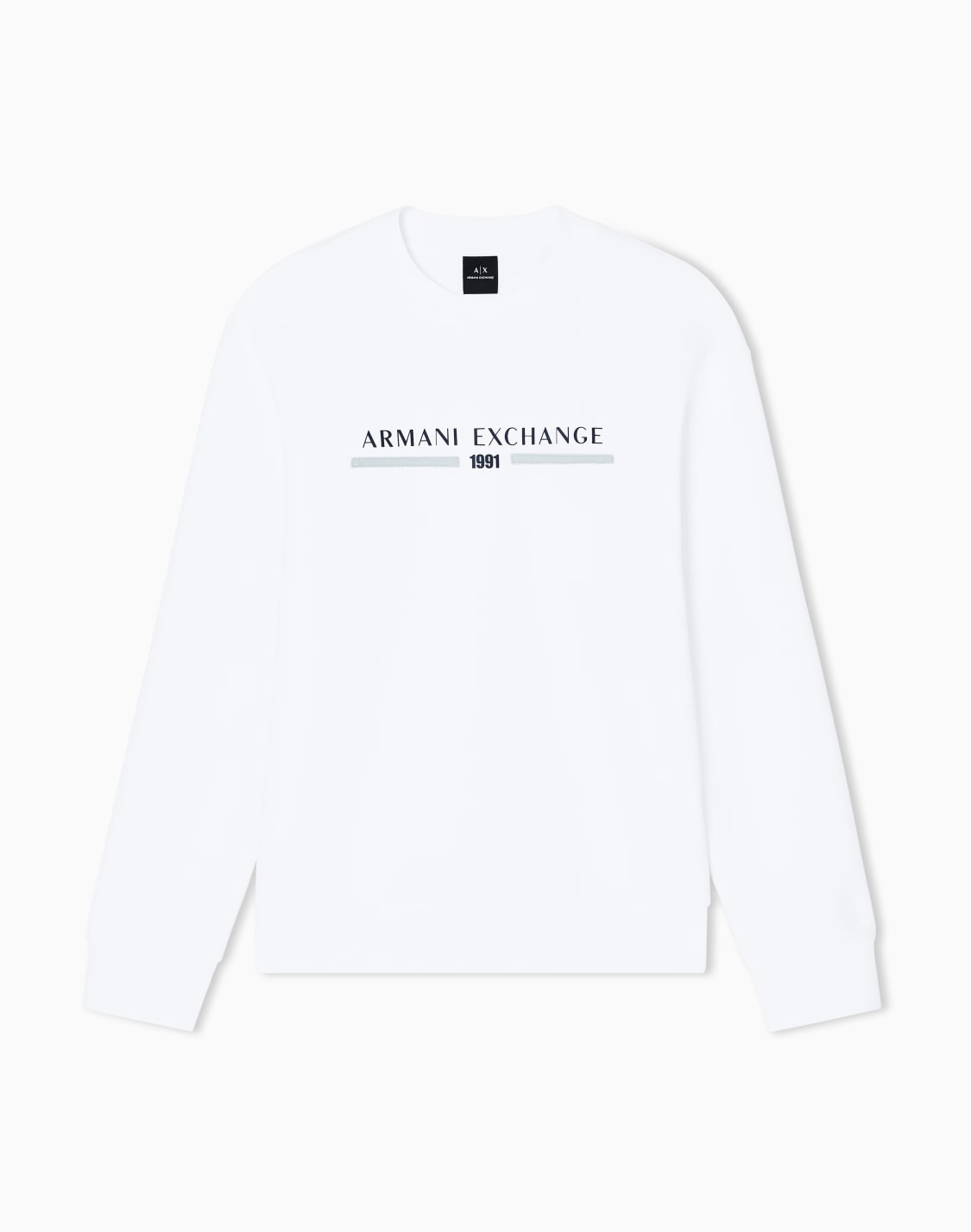 felpe-senza-cappuccio-bianco--armani-exchange