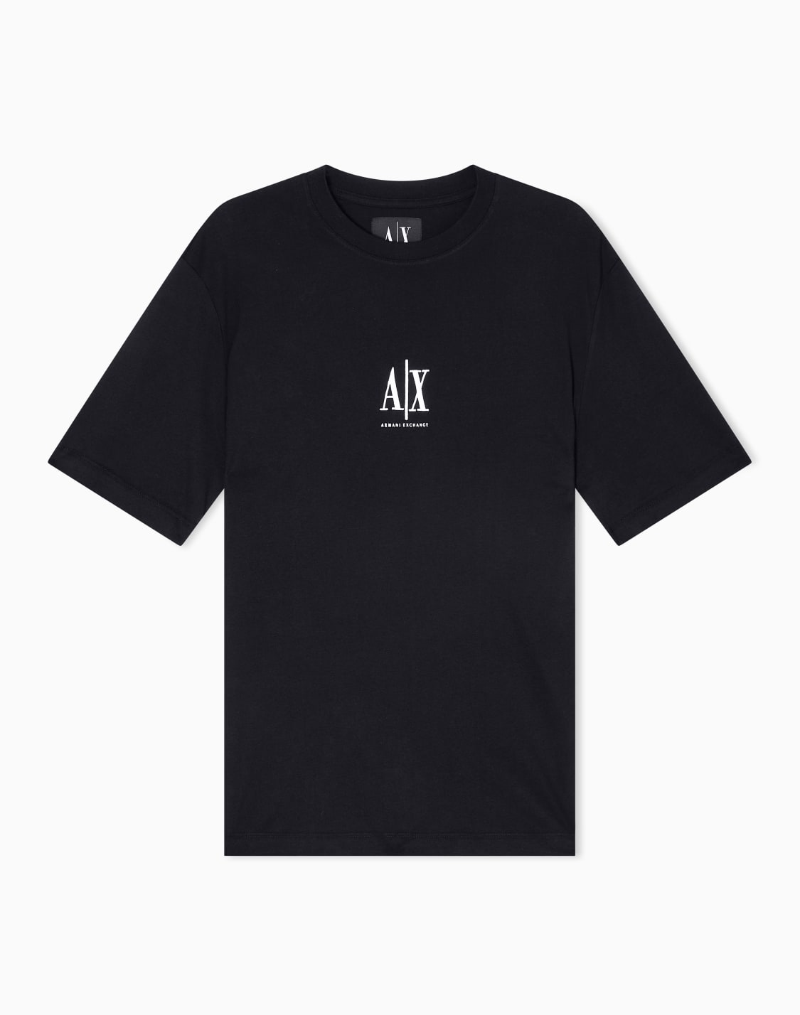 regular-fit-t-shirt-with-embroidered-logo-schwarz--armani-exchange
