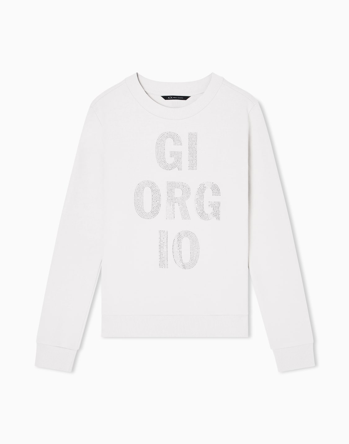 sweat-shirts-sans-capuche-beige--armani-exchange