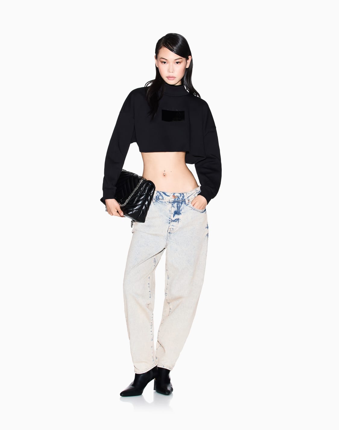 sweatshirts-ohne-kapuze-schwarz--armani-exchange