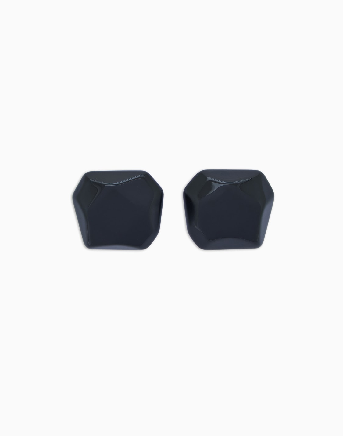 oversized-faceted-earrings-black--emporio-armani