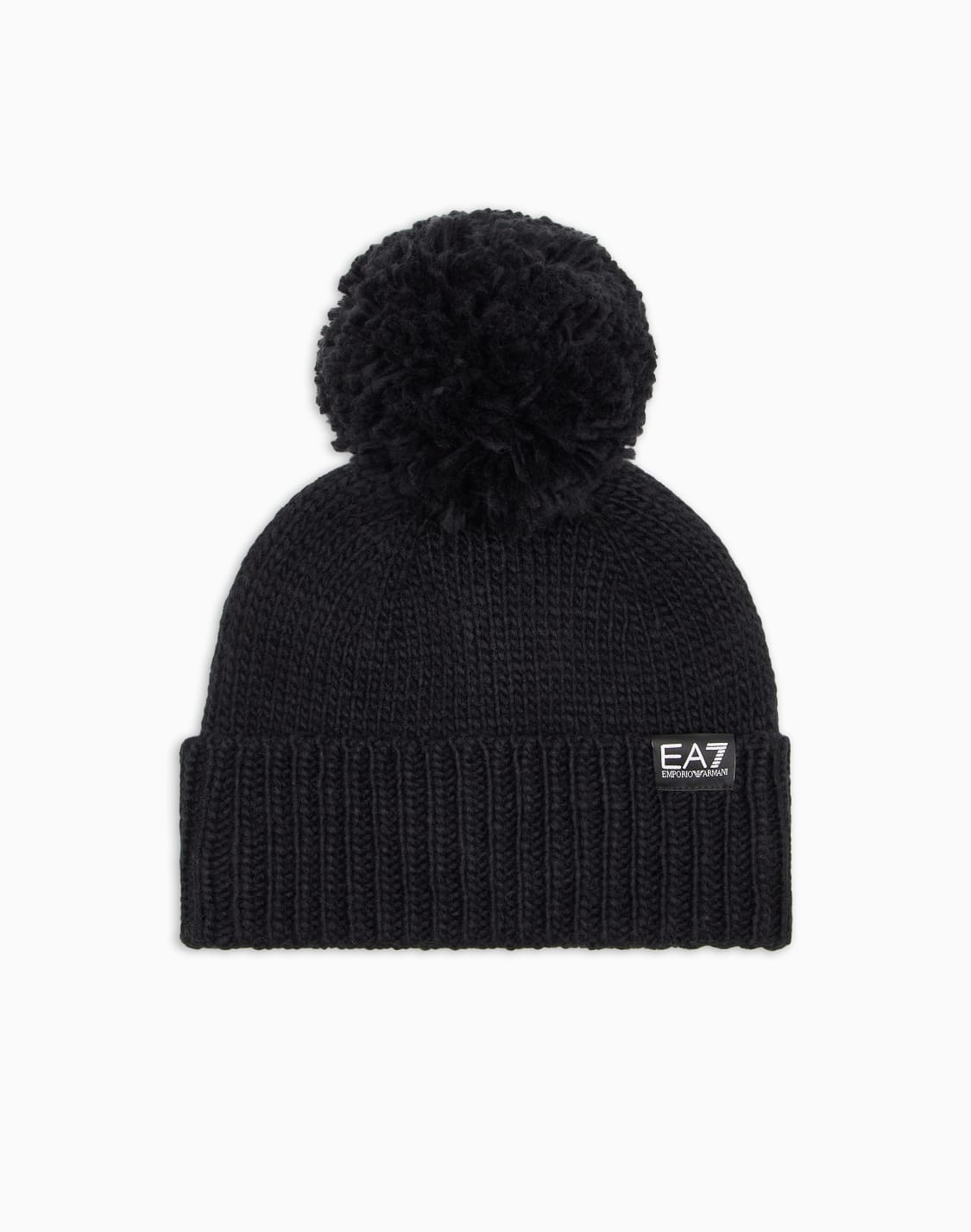 junior-technical-fabric-beanie-with-pom-pom-black--ea7