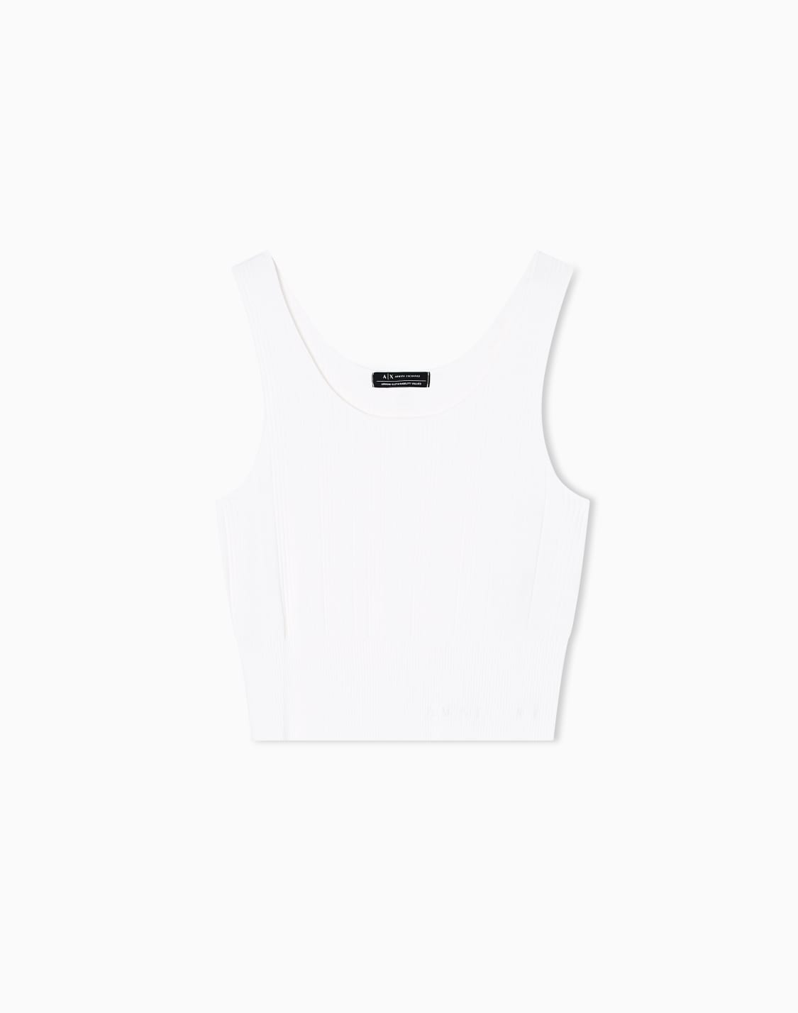 wide-ribbed-top-white--armani-exchange