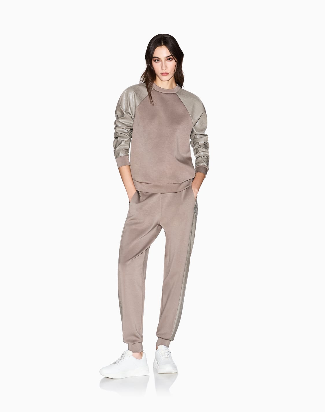 sweatshirts-without-hood-brown--armani-exchange