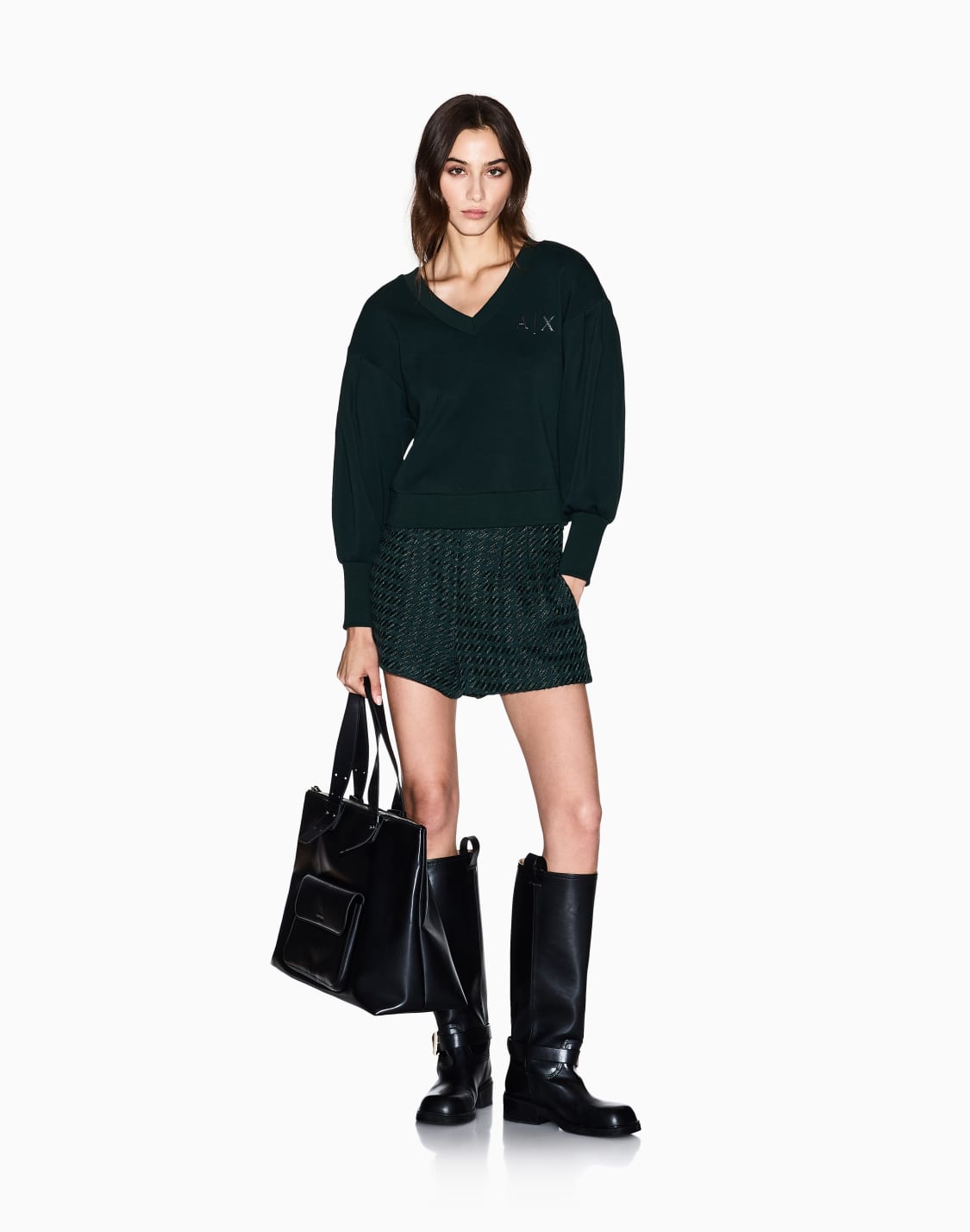 sweatshirts-ohne-kapuze-grn--armani-exchange