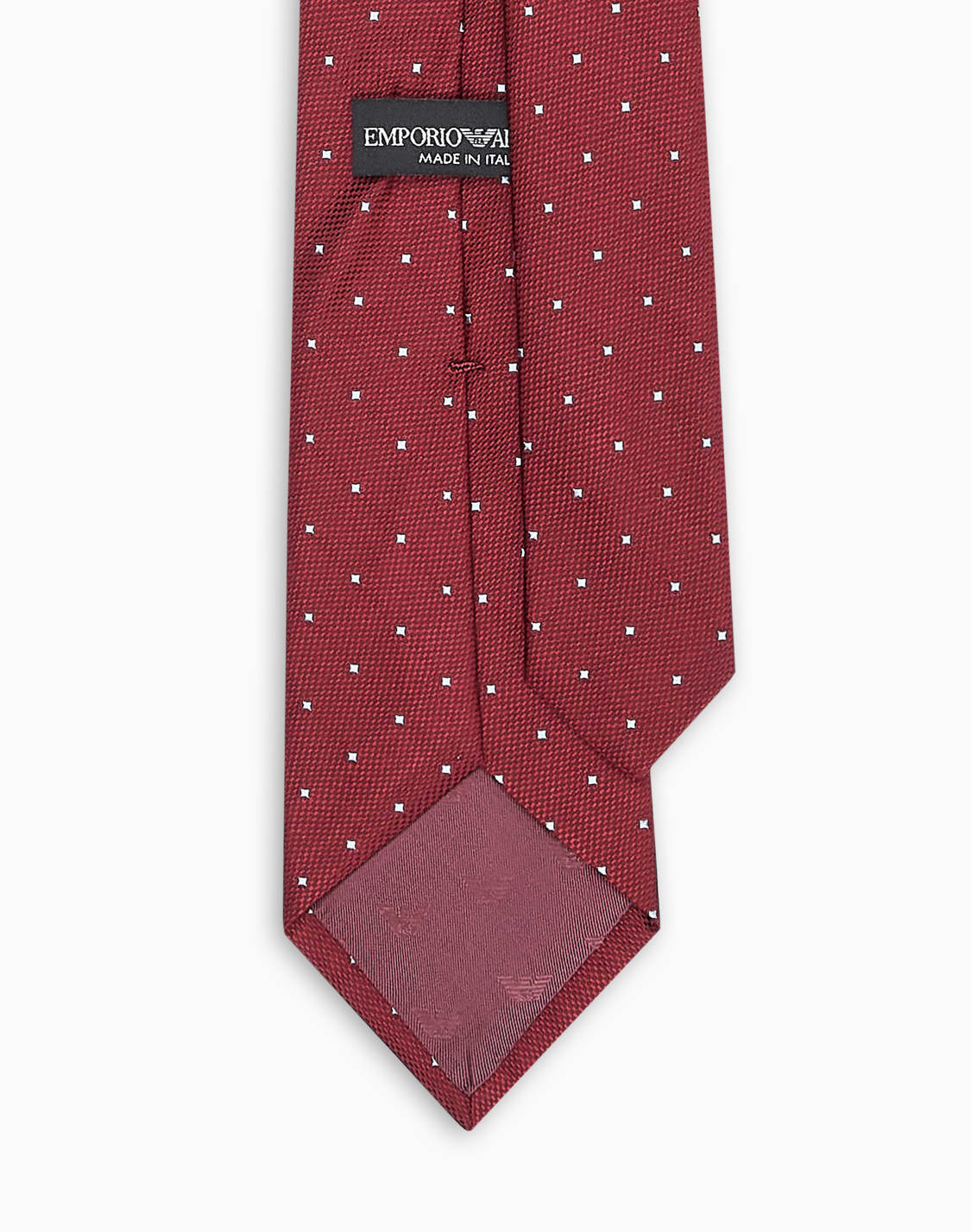 krawatte-aus-reiner-seide-mikro-muster-in-jacquard-stoff-verarbeitung-burgunderrot--emporio-armani
