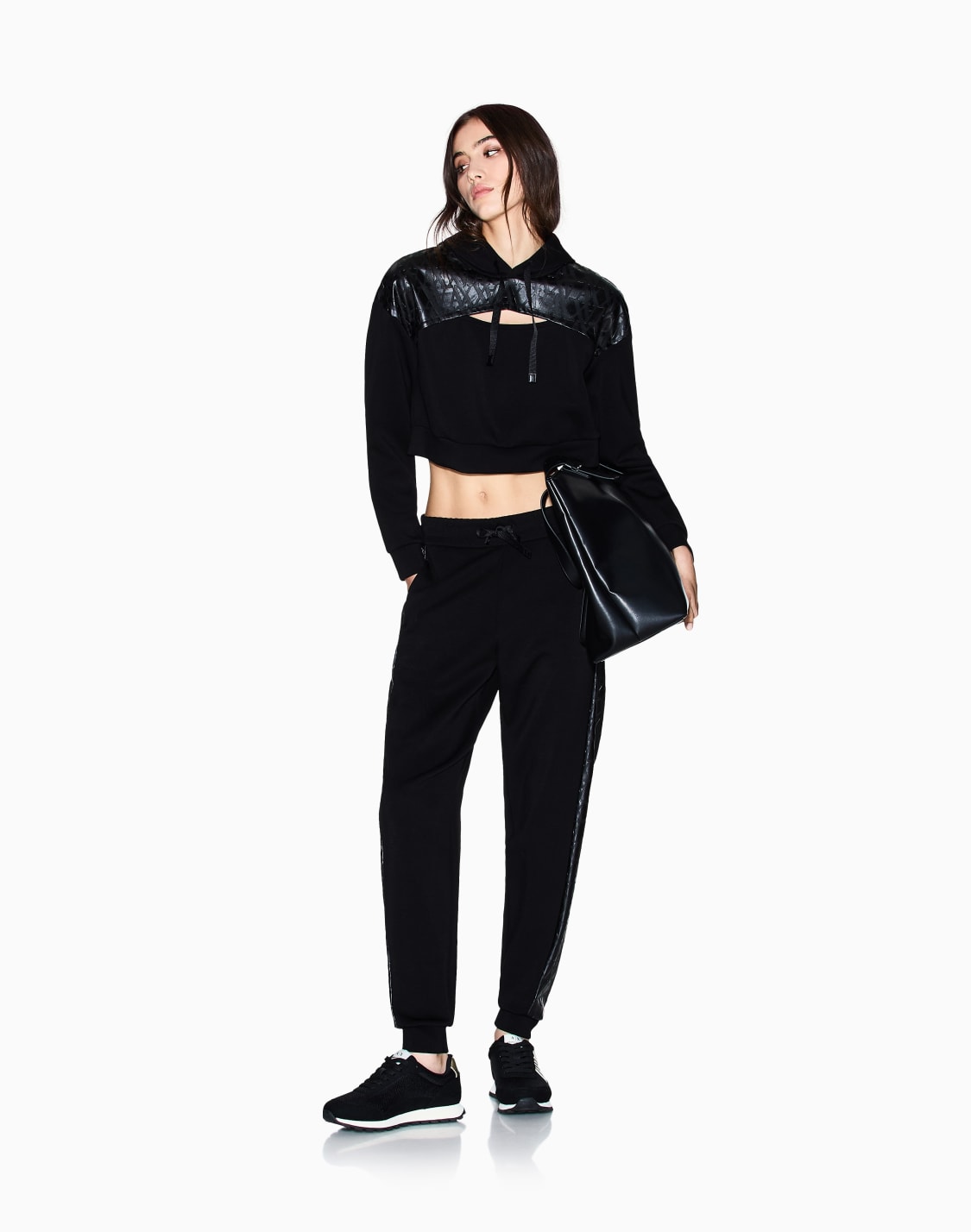 hoodies-black--armani-exchange