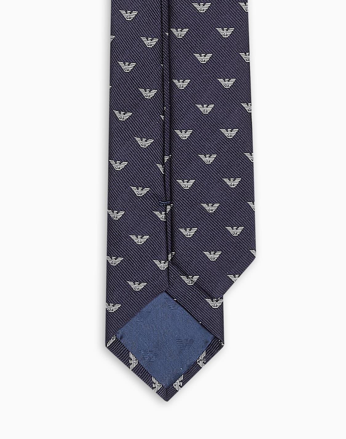 corbata-de-seda-pura-con-motivo-integral-de-microguila-en-tejido-jacquard-azul-marino--emporio-armani