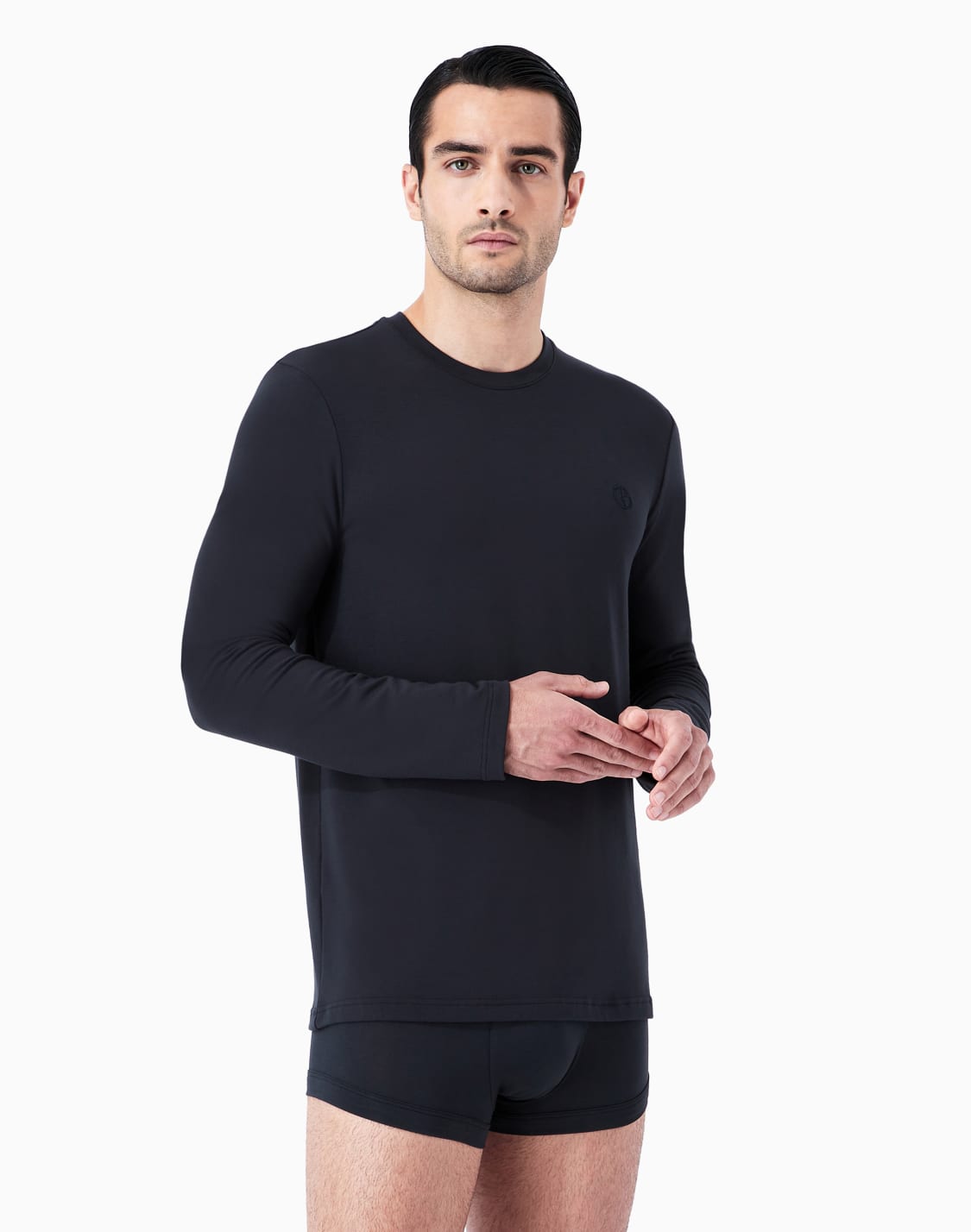 stretch-jersey-loungewear-long-sleeved-t-shirt-blue--giorgio-armani