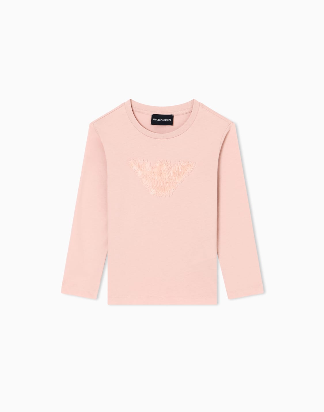 asv-jersey-jumper-with-eagle-and-tulle-ruffles-pink--emporio-armani