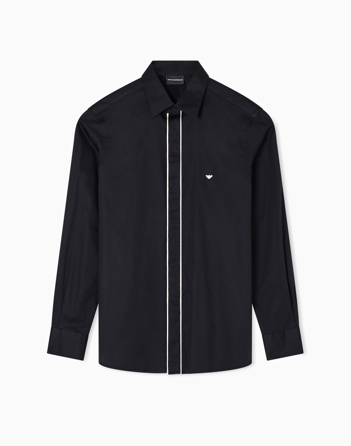 pima-cotton-shirt-with-piping-black--emporio-armani