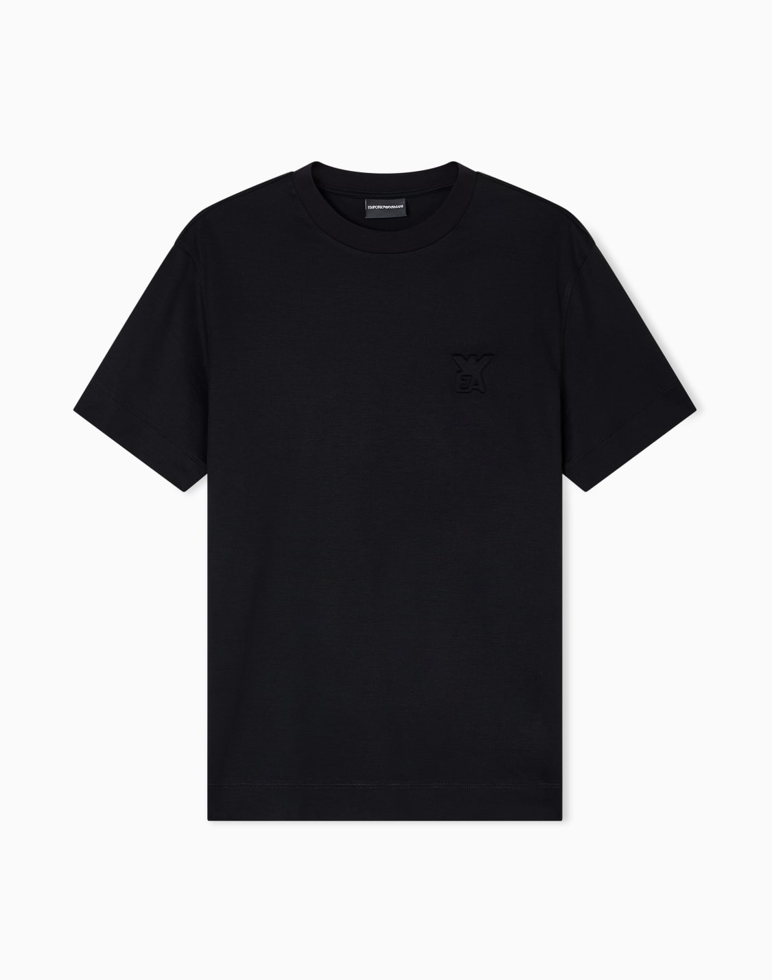 asv-lyocell-jersey-blend-t-shirt-with-domed-logo-black--emporio-armani