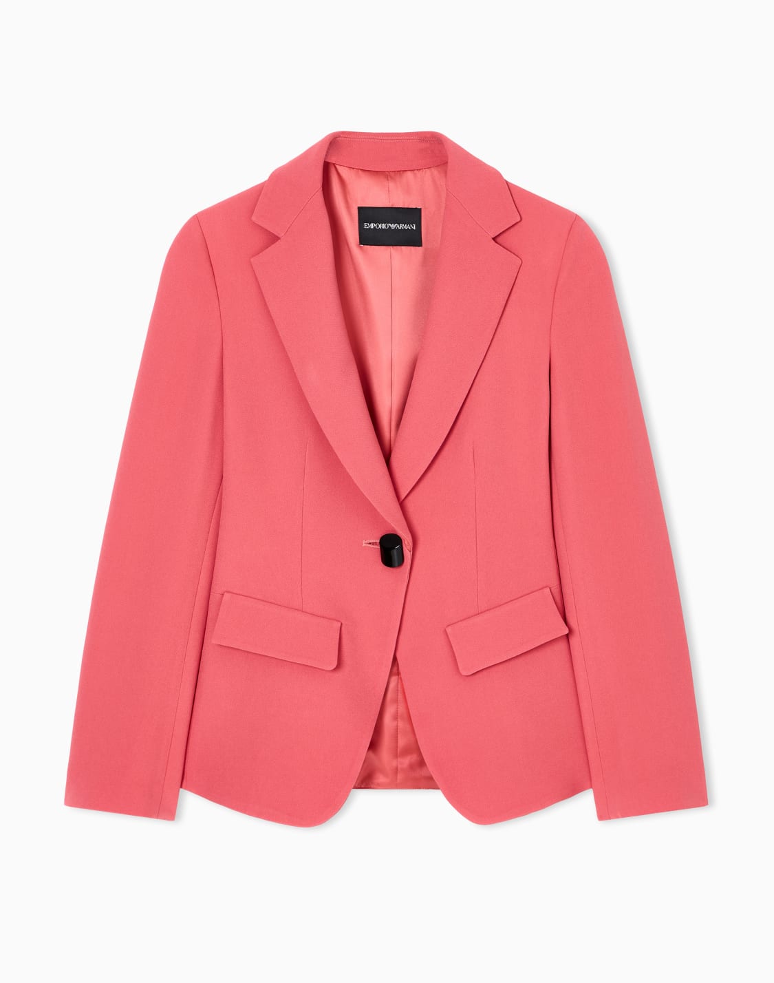 blazer-simple-boutonnage-en-crpe-cady-rouge--emporio-armani