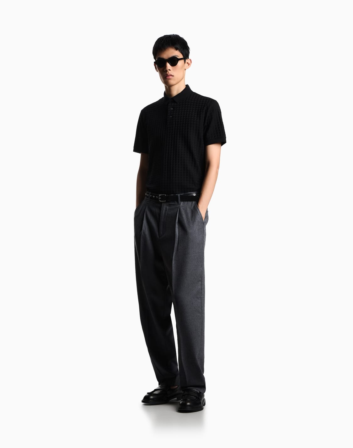 jacquard-jersey-polo-shirt-black--emporio-armani