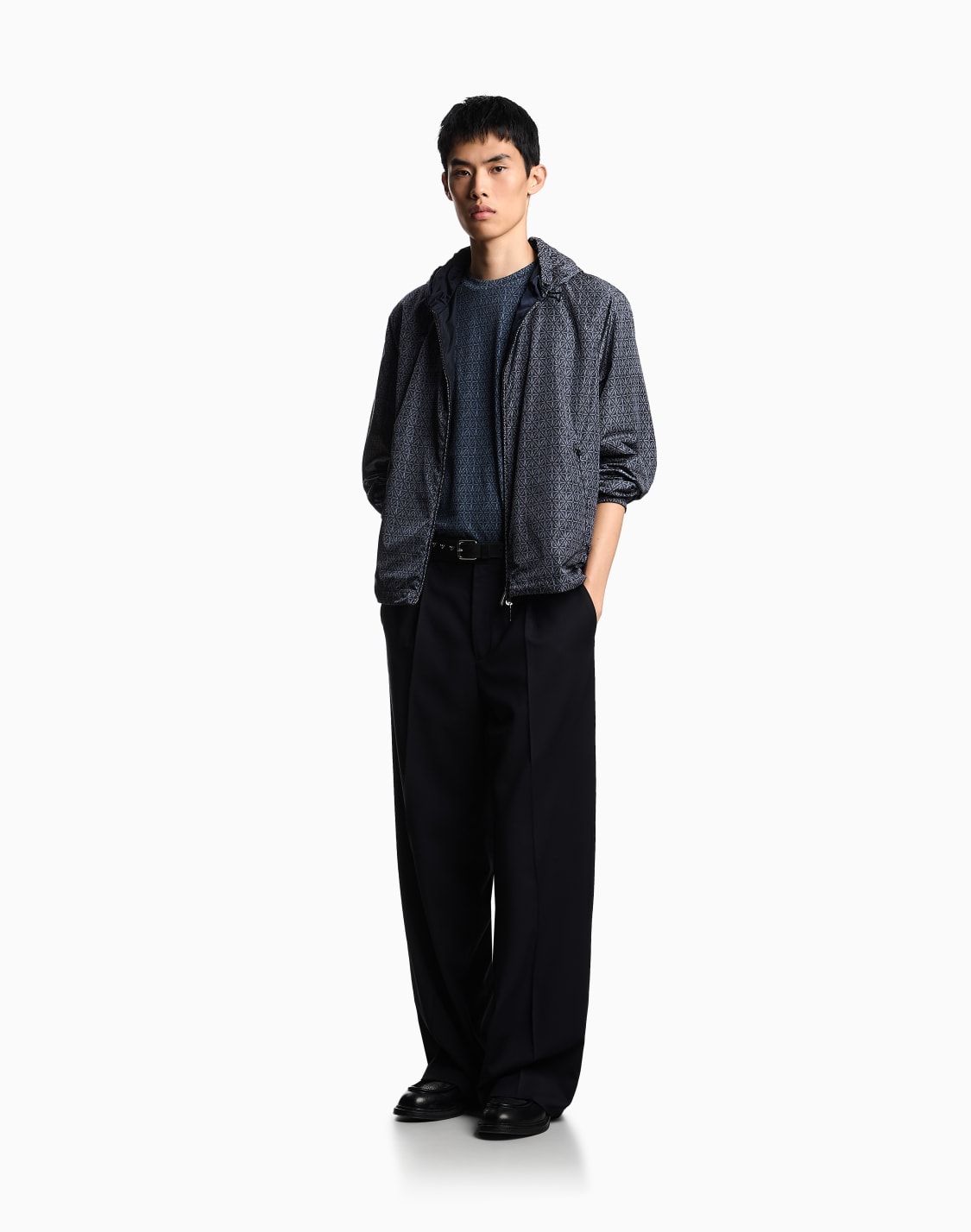 마졸리카-프린트-리버서블-나일론-블루종-블루--emporio-armani