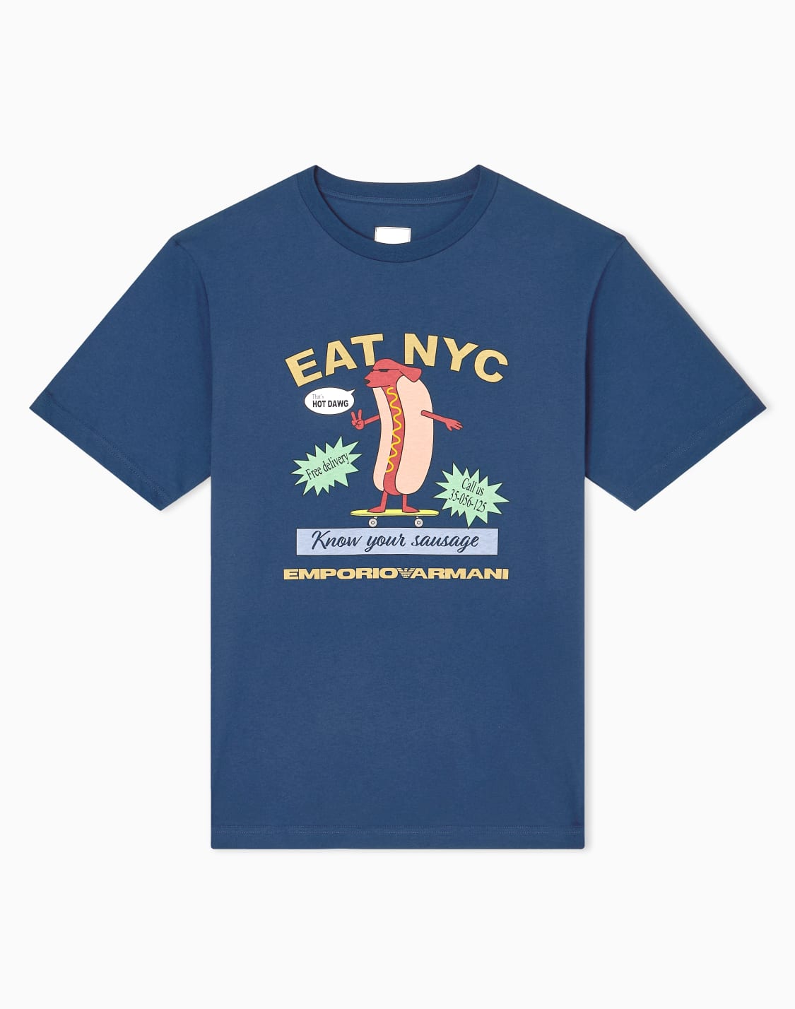 t-shirt-en-jersey-imprim-eat-nyc-capsule-new-york-asv-bleu--emporio-armani