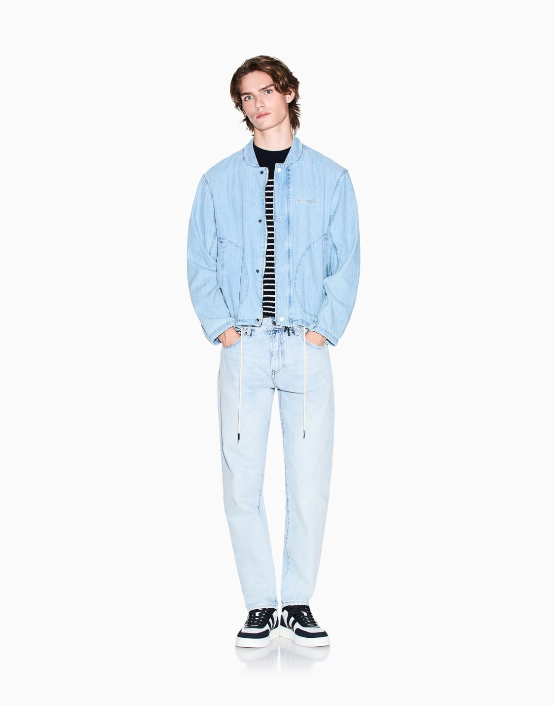 denim-jackets-blue--armani-exchange