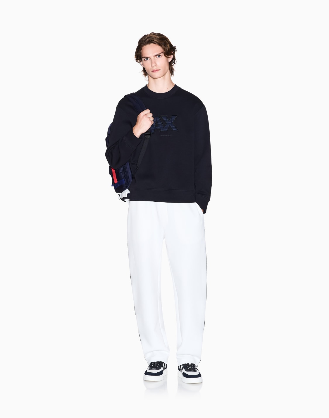 felpa-con-maxi-logo-blu-navy--armani-exchange