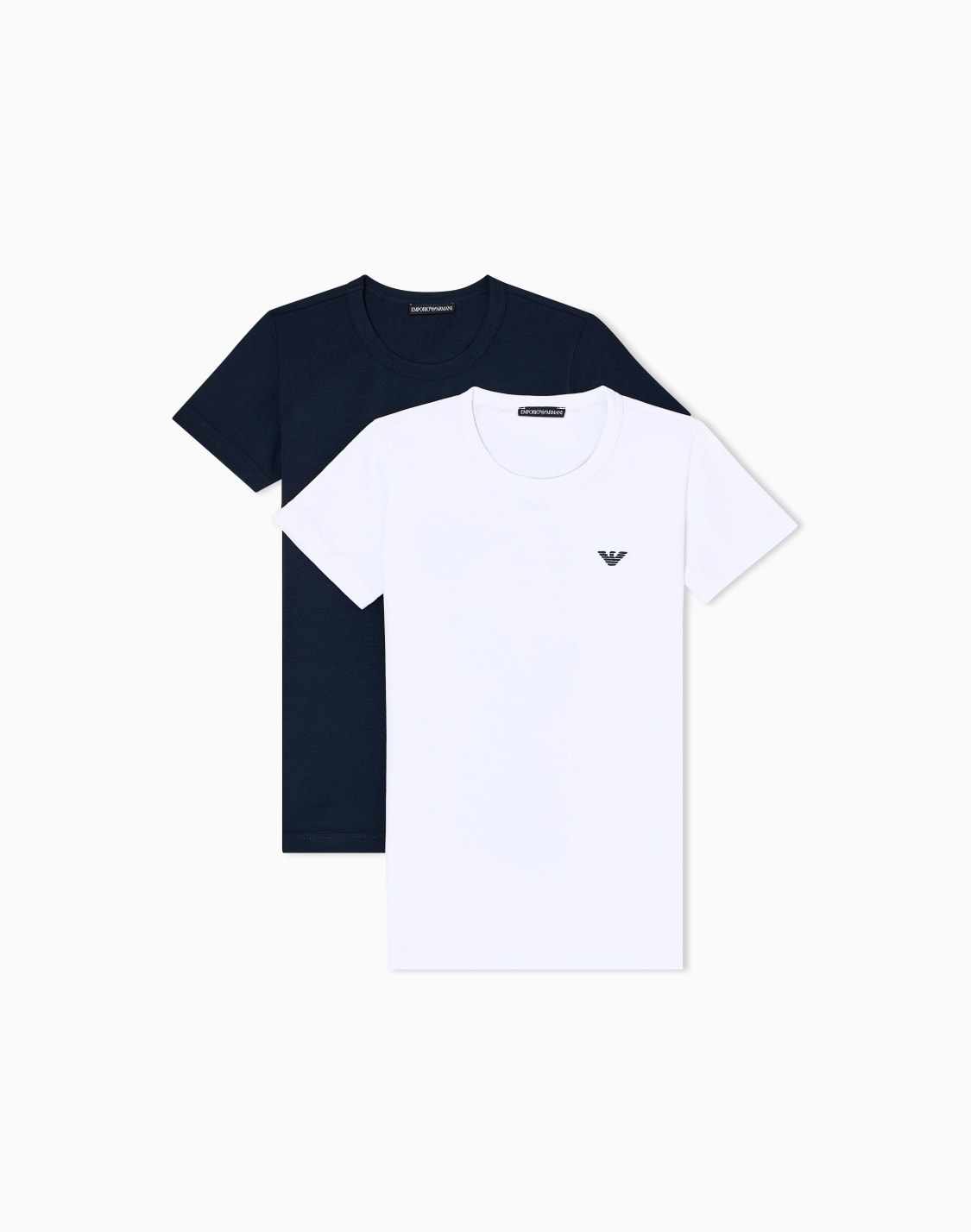 paquete-de-2-camisetas-de-estar-por-casa-en-punto-con-logotipo-azul--emporio-armani