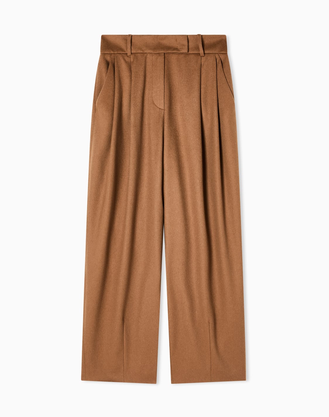 pantalon-deux-pinces-en-laine-de-vigogne-camel--giorgio-armani
