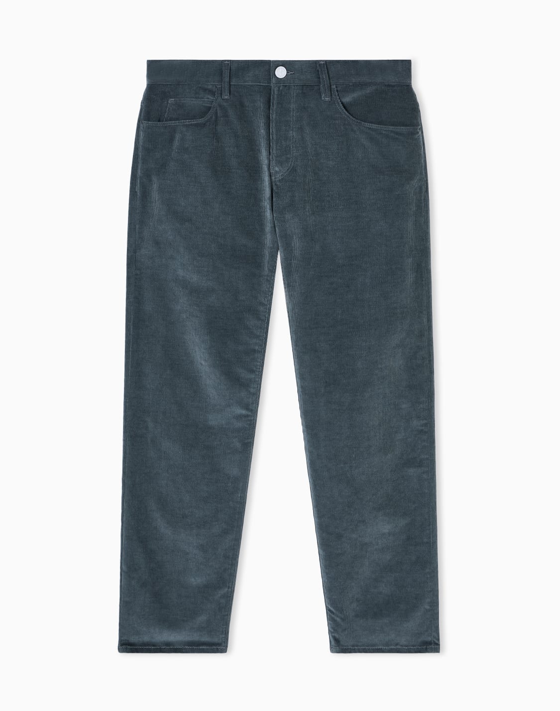 regular-fit-five-pocket-hose-aus-baumwolle-und-kaschmir-silber--giorgio-armani