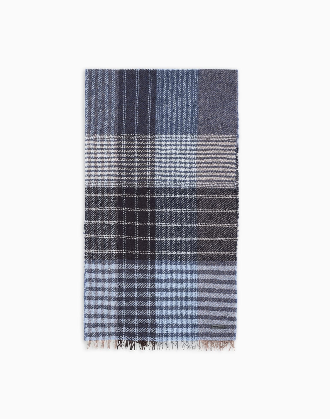 tartan-wool-scarf-blue--emporio-armani