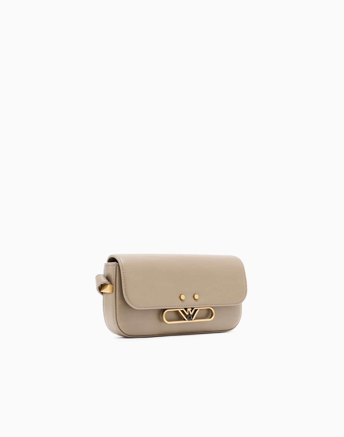 ミニショルダバッグ-スムスレザ-メタルイグルロゴ-ベジュ--emporio-armani