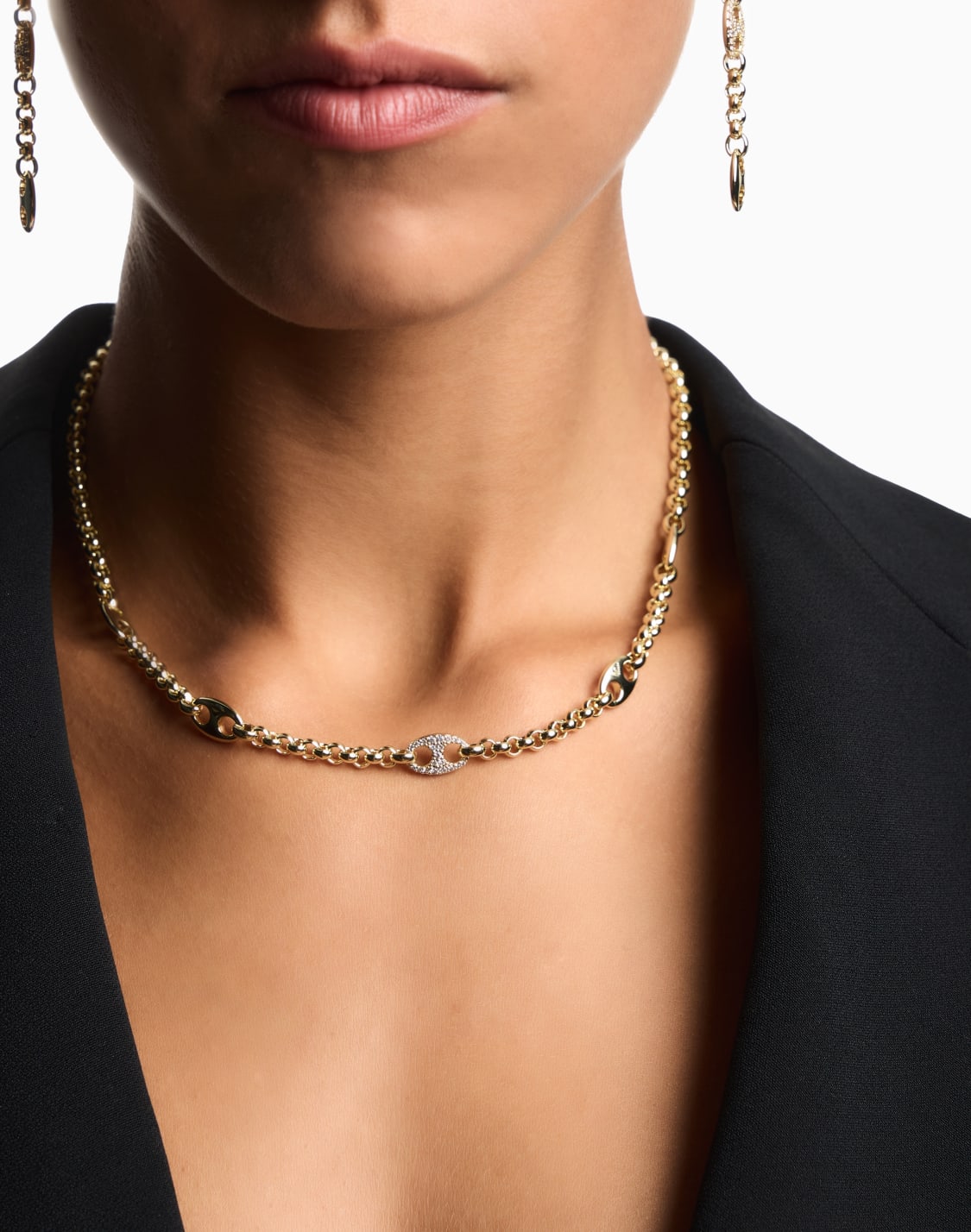 ネックレス-ゴルドトンブラス-マルチカラ--emporio-armani