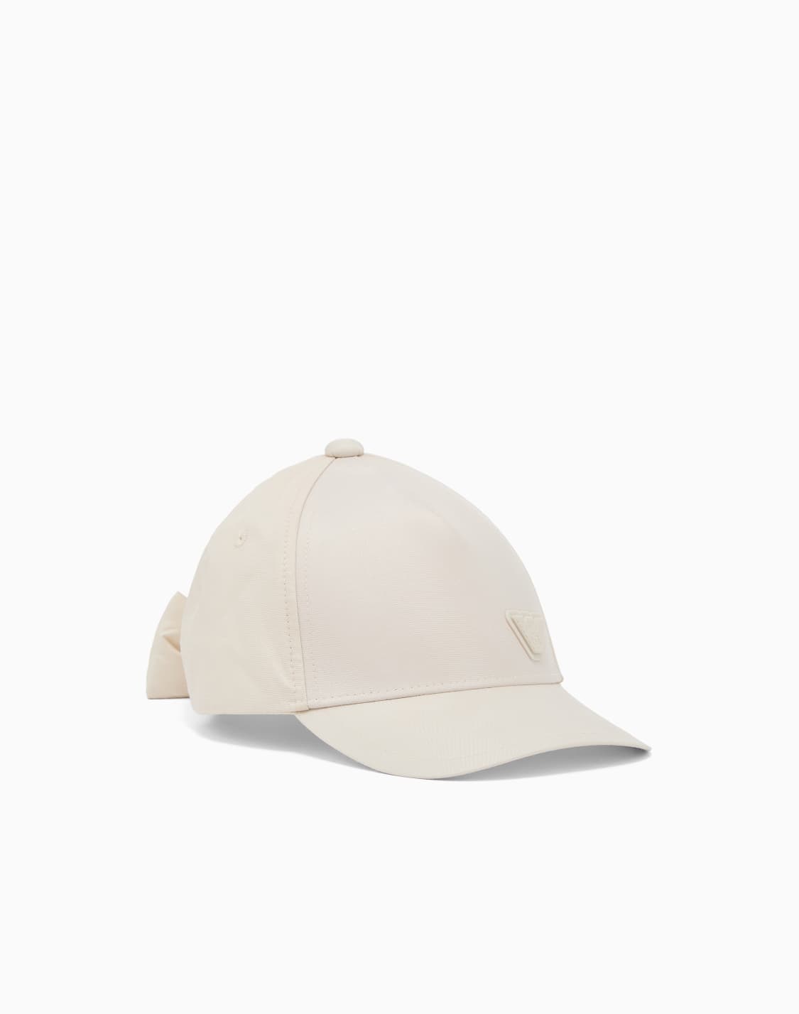 ベスボルキャップ-ナイロン-リボン-ベジュ--emporio-armani
