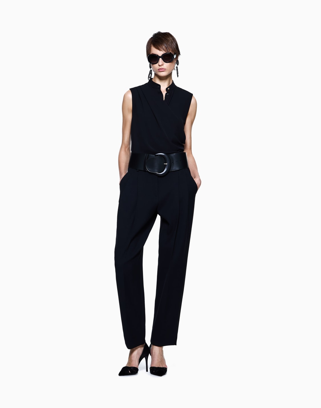 draped-top-in-triple-silk-georgette-black--giorgio-armani