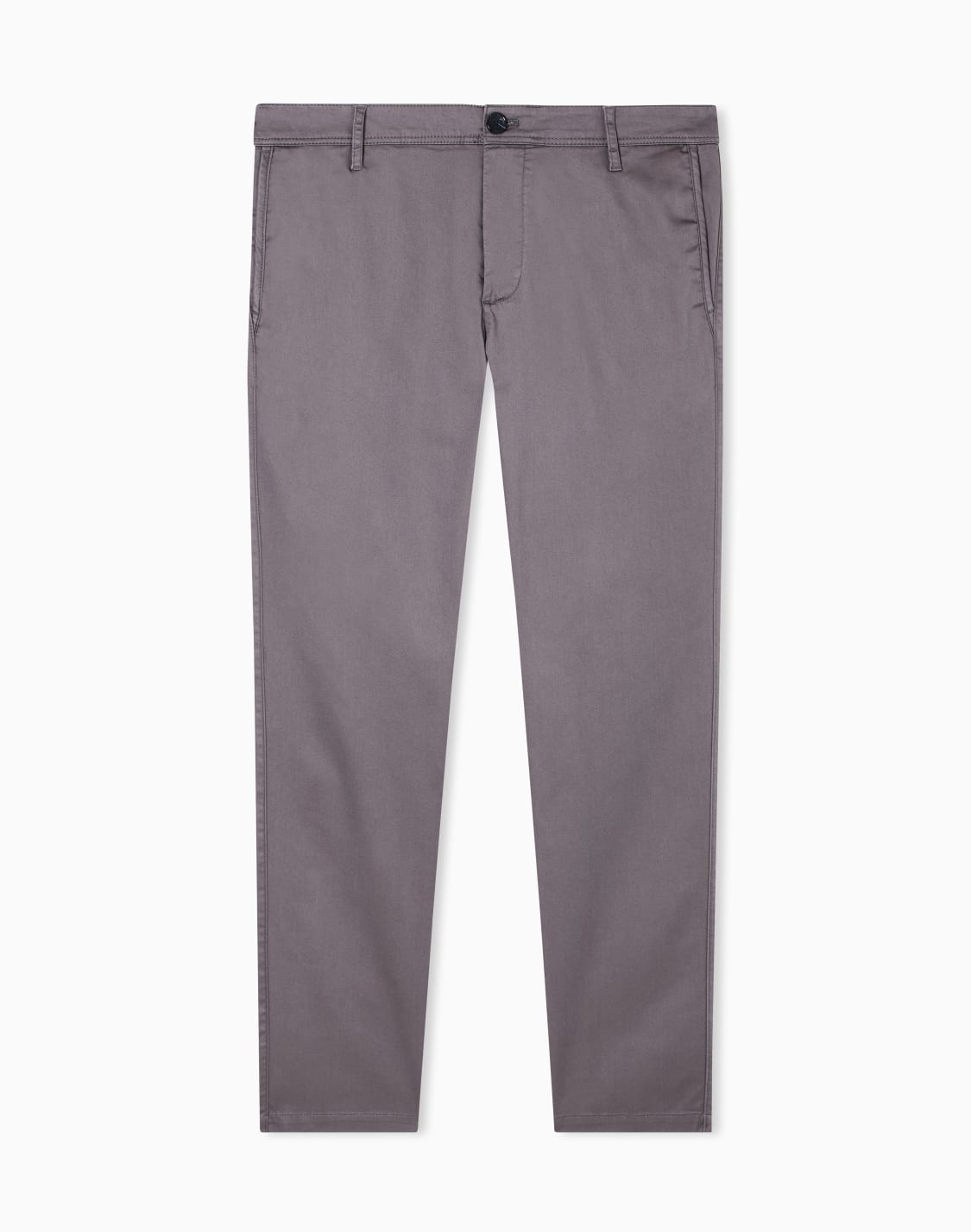 stretch-cotton-chinos-gris--armani-exchange