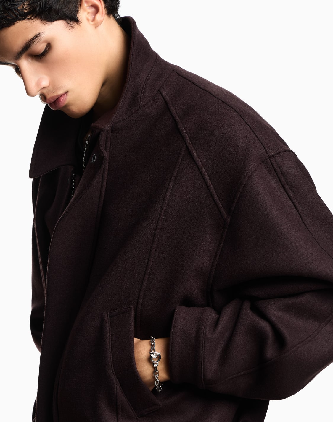 イグルロゴ-チェンブレスレット-ステンレススチル-マルチカラ--emporio-armani