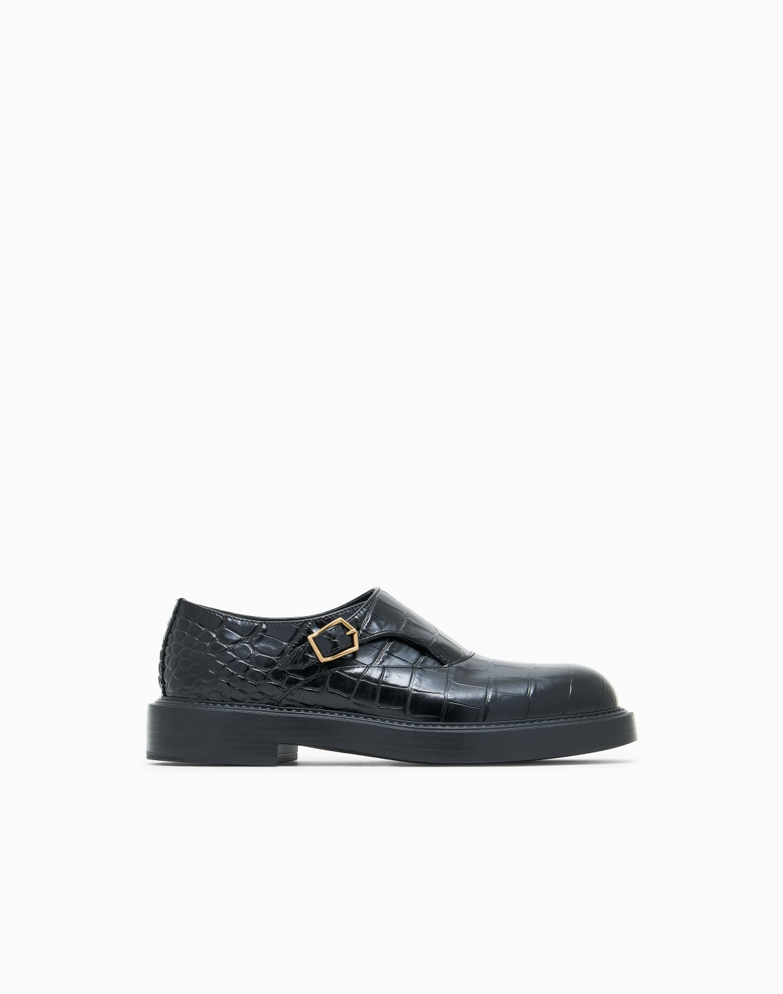 monkstrap-in-vitello-stampa-cocco-nero--emporio-armani